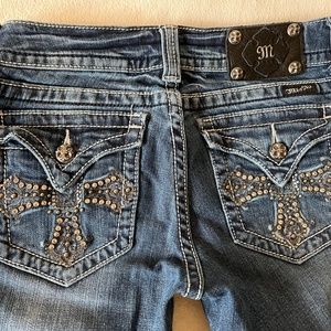 Miss Me Jeans - Size 28 - Rhinestones - Boot Cut